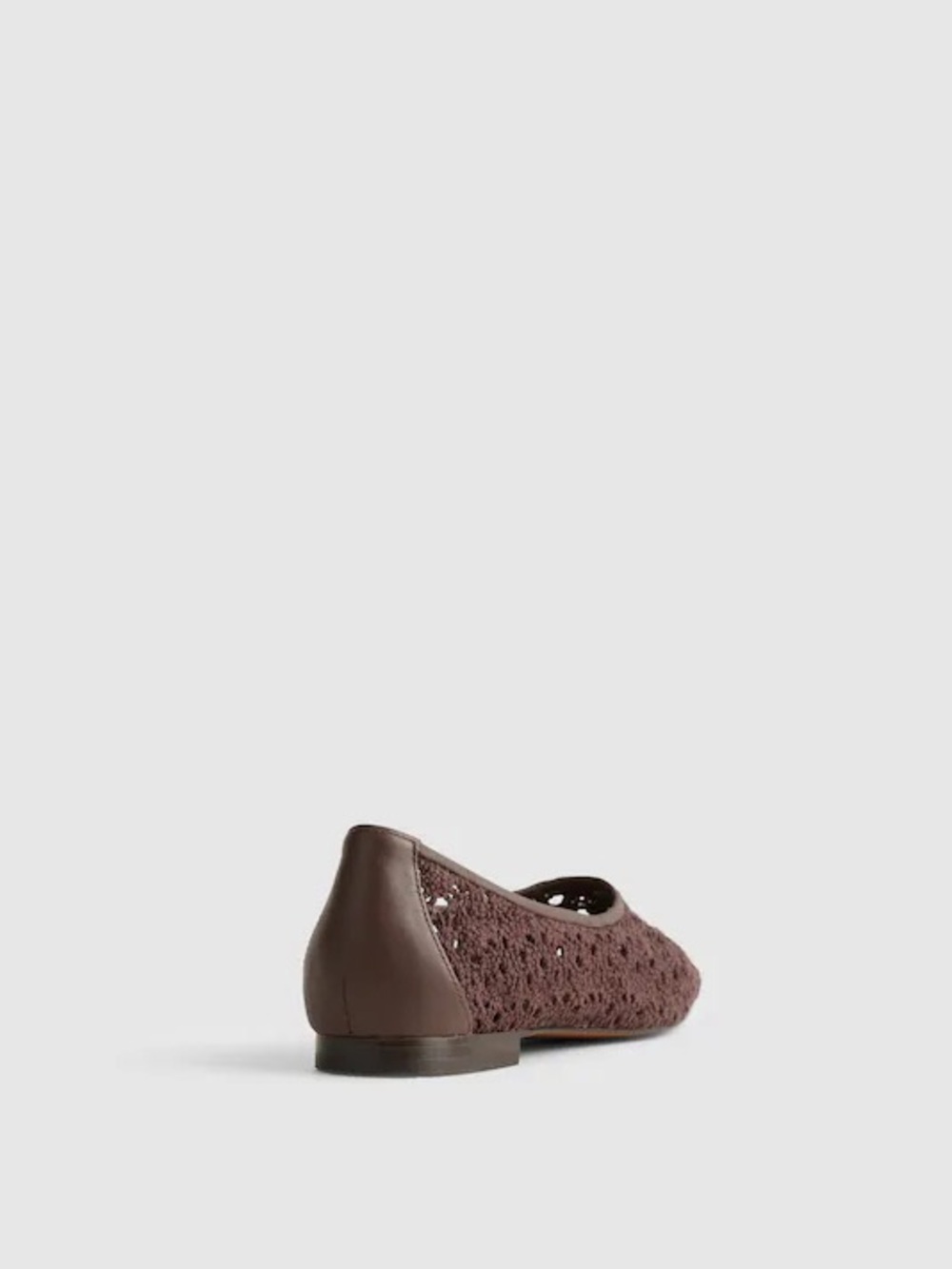 Madewell The Mylie Ballet Flat in Espresso Bean Brown Size 7.5 - Picture 3 of 10